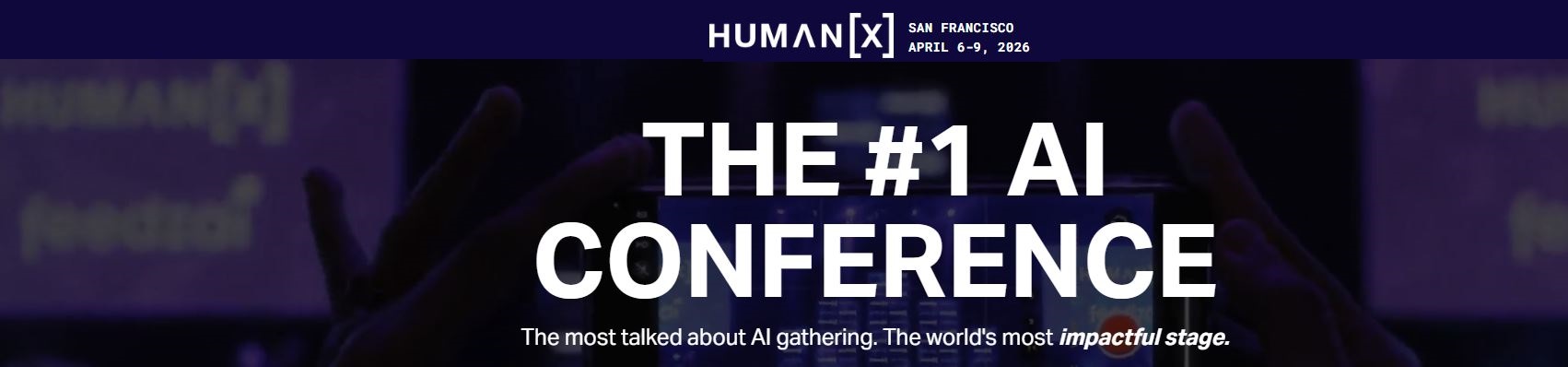HumanX Webpage Banner